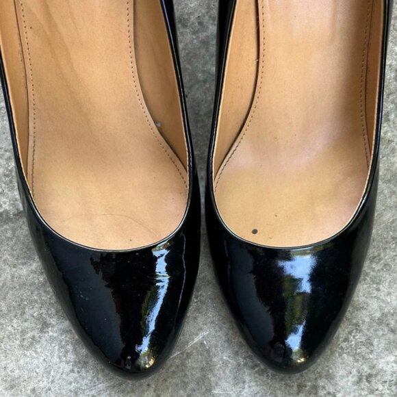 J. Crew Sylvia Patent Leather Wedges - Picture 4 of 13
